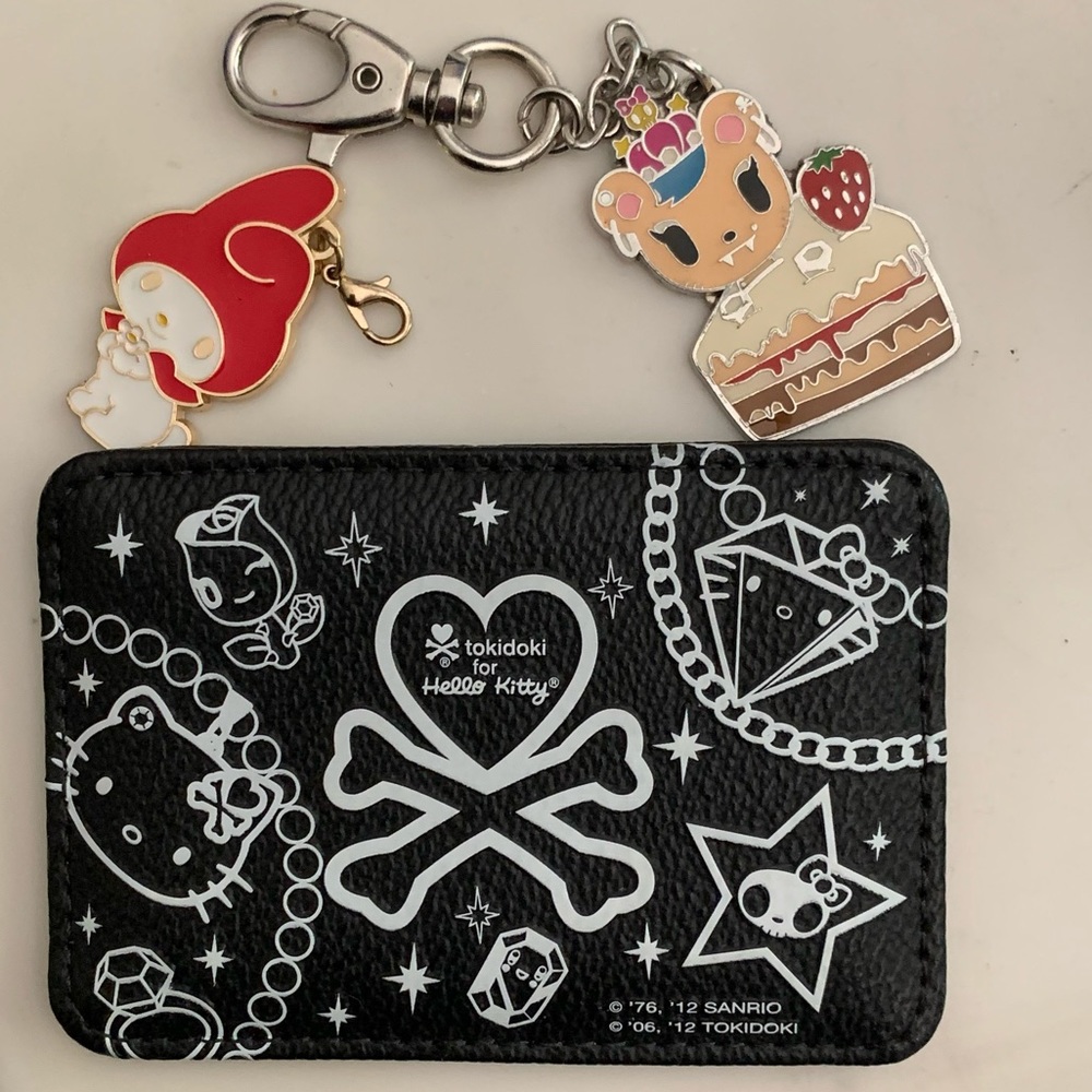 Sanrio/Tokidoki Card Holder, Charm, & Keychain